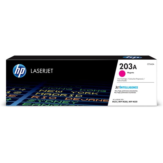 Cartucho de tóner Original LaserJet 203A magenta