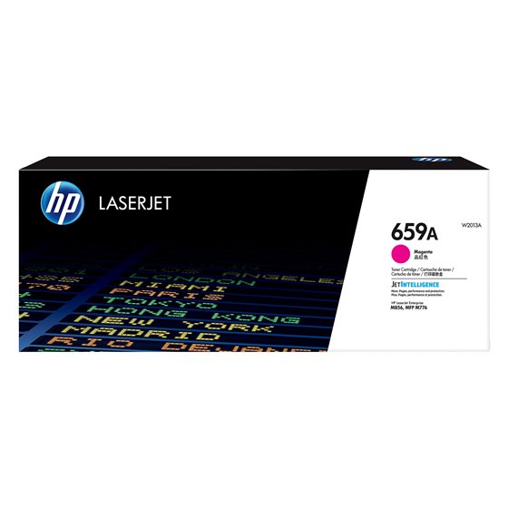 LaserJet Cartucho de tóner Original 659A magenta