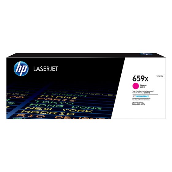 LaserJet Cartucho de tóner Original 659X magenta de alta capacidad