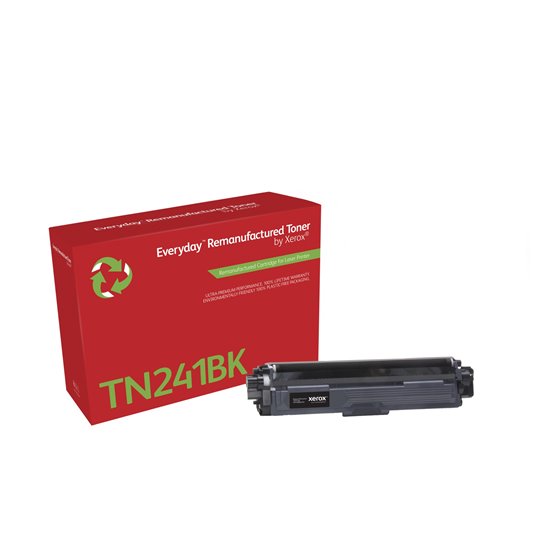 Remanufacturado Everyday Tóner Everyday™ Negro remanufacturado de Xerox es compatible con Brother TN241BK, Capacidad estándar