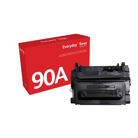 Everyday Toner Everyday™Negro di Xerox Compatible con HP 90A (CE390A), Capacidad estándar
