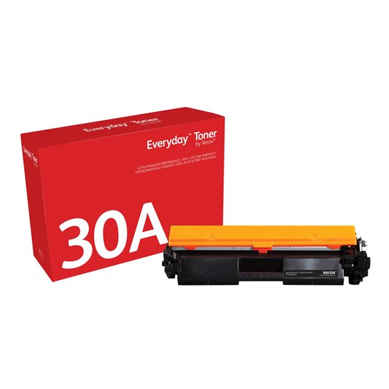 Everyday Toner Everyday™Negro di Xerox Compatible con HP 30A (CF230A), Capacidad estándar