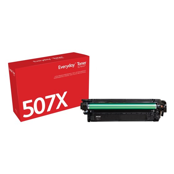 Everyday Toner Everyday™Negro di Xerox Compatible con HP 507X (CE400X), Capacidad alta