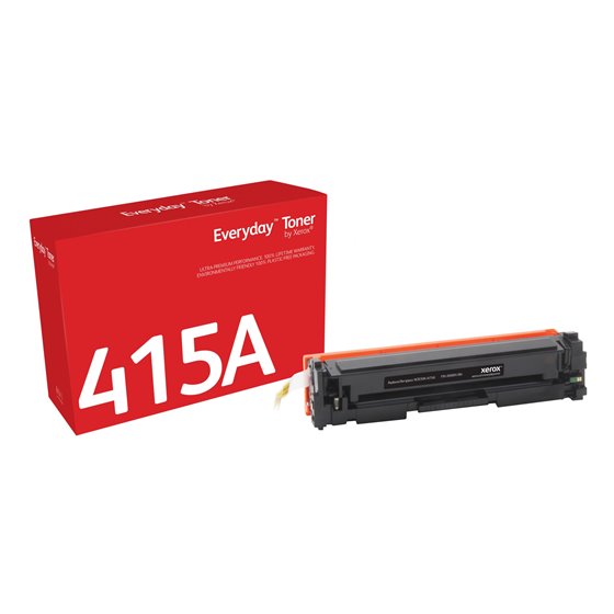 Everyday Toner Everyday™Negro di Xerox Compatible con HP 415A (W2030A), Capacidad estándar