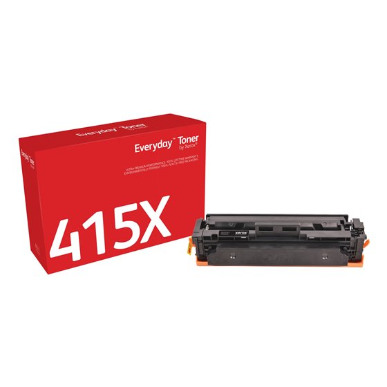 Everyday Toner Everyday™Negro di Xerox Compatible con HP 415X (W2030X), Capacidad alta
