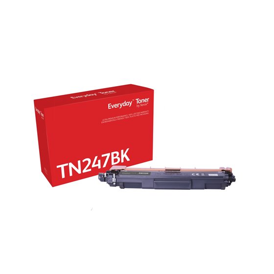 Everyday El tóner Everyday™ Negro de Xerox es compatible con Brother TN247BK, Capacidad alta