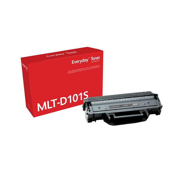 Everyday El tóner Everyday™ Negro de Xerox es compatible con Samsung MLT-D101S, Capacidad estándar