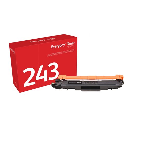 Everyday El tóner Everyday™ Negro de Xerox es compatible con Brother TN-243BK, Capacidad alta
