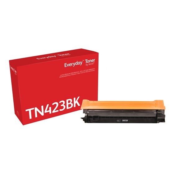 Everyday El tóner Everyday™ Negro de Xerox es compatible con Brother TN-423BK, Capacidad alta