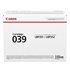 039 cartucho de tóner 1 pieza(s) Original Negro