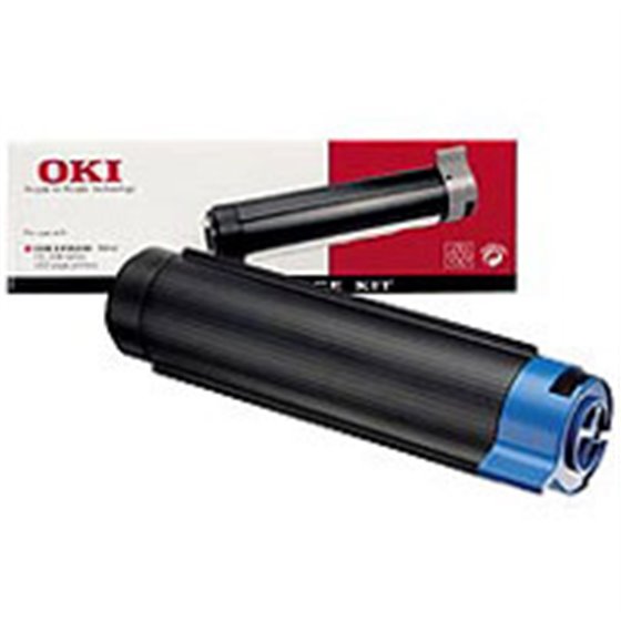 Black Toner Cartridge for OL1200ex & OKIPAGE 16n Original Negro