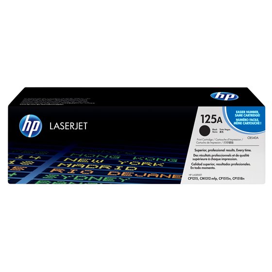 Cartucho de tóner original LaserJet 125A negro