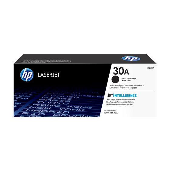 Cartucho de tóner Original LaserJet 30A negro