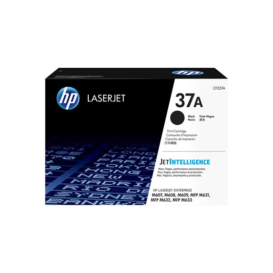 Cartucho de tóner original LaserJet 37A negro