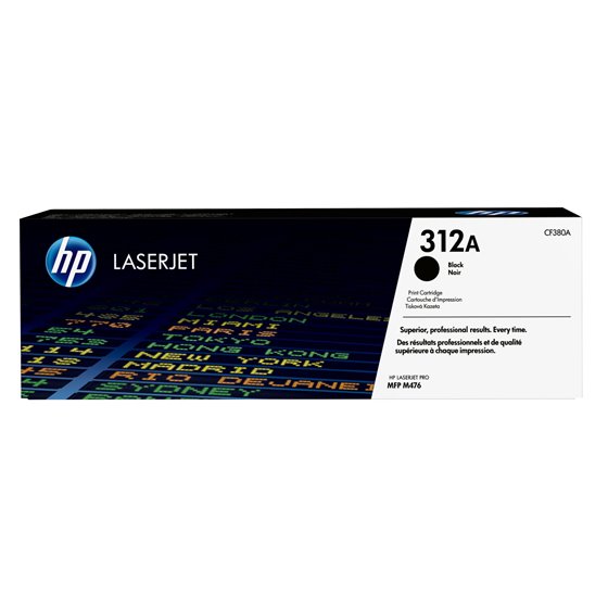 Cartucho de tóner 312A negro para LaserJet