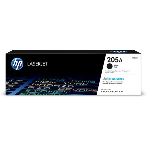 Cartucho de tóner Original LaserJet 205A negro