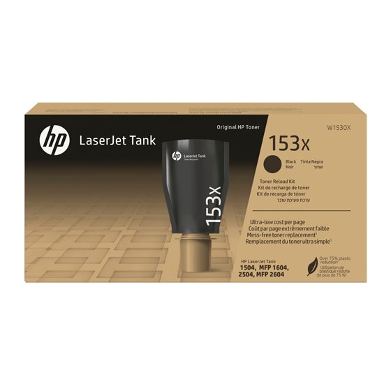 Kit de recarga de tóner Original 153X LaserJet Tank negro