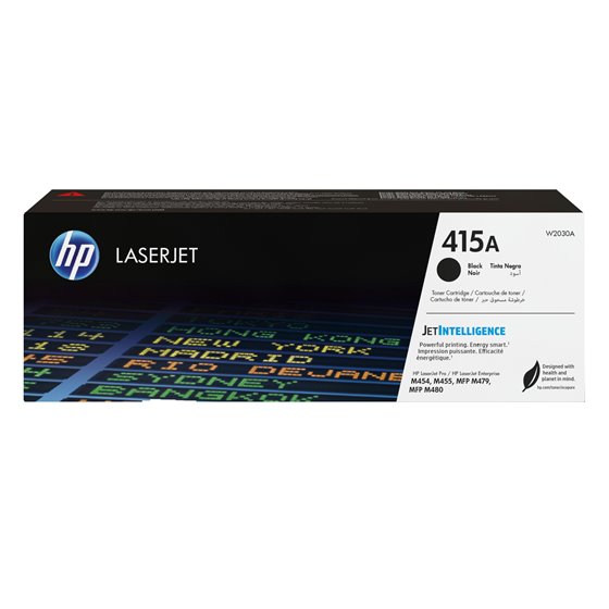 Cartucho de tóner Original LaserJet 415A negro