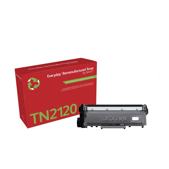Remanufacturado Everyday Tóner Everyday™ Mono remanufacturado de Xerox es compatible con Brother TN2120, Capacidad alta