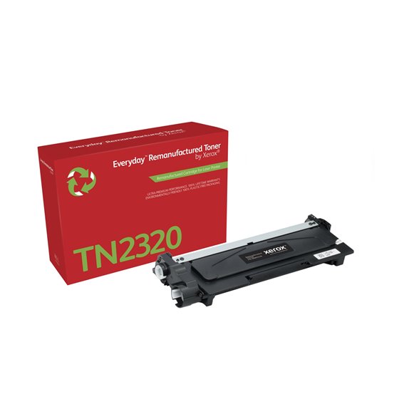 Remanufacturado Everyday Tóner Everyday™ Mono remanufacturado de Xerox es compatible con Brother TN2320, Capacidad alta