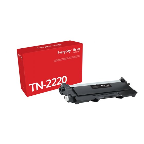 Everyday El tóner Everyday™ Mono de Xerox es compatible con Brother TN2220, Capacidad estándar