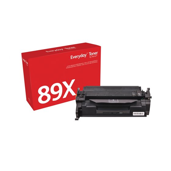 Everyday Toner Everyday™Mono di Xerox Compatible con HP 89X (CF289X), Capacidad alta