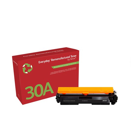 Remanufacturado Everyday Tóner Everyday™ Mono remanufacturado de Xerox es compatible con HP 30A (CF230A), Capacidad estándar
