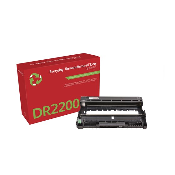 Unidad de imagen Everyday™ Mono remanufacturada de es compatible con Brother DR2200, Capacidad estándar