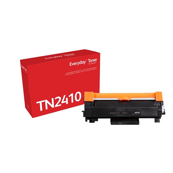 Everyday El tóner Everyday™ Mono de Xerox es compatible con Brother TN2410, Capacidad estándar