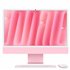 iMac Apple M M4 59,7 cm (23.5") 4480 x 2520 Pixeles PC todo en uno 16 GB 256 GB SSD macOS Sequoia Wi-Fi 6E (802.11ax) Rosa
