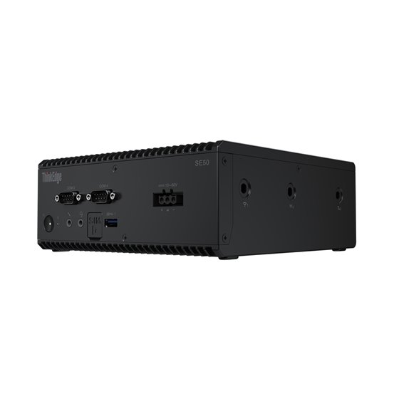 ThinkEdge SE50 Intel® Core™ i7 i7-8665UE 16 GB DDR4-SDRAM 512 GB SSD Windows 10 IoT Enterprise Mini PC Negro