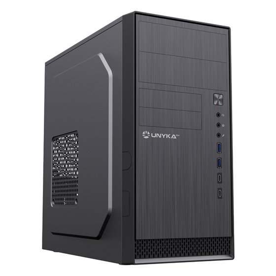 HOMEI3-1TBMATXC12 PC Intel® Core™ i3 i3-12100 8 GB DDR5-SDRAM 1 TB SSD FreeDOS Escritorio Negro