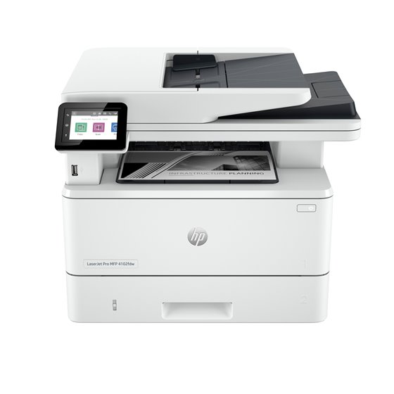 LaserJet Pro 4102fdw Inalámbrico Multifunction Blanco y negro Impresora, Fotocopiadora, escáner  Dúplex