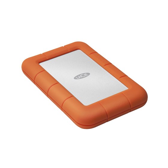 Rugged Mini disco duro externo 1 TB 5400 RPM 2.5" Micro-USB B 3.2 Gen 1 (3.1 Gen 1) Naranja, Plata