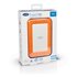 Rugged Mini disco duro externo 2 TB 5400 RPM Micro-USB B 3.2 Gen 1 (3.1 Gen 1) Naranja, Plata