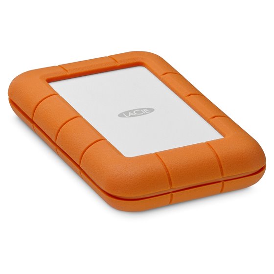 Rugged Secure disco duro externo 2000 GB Naranja, Blanco
