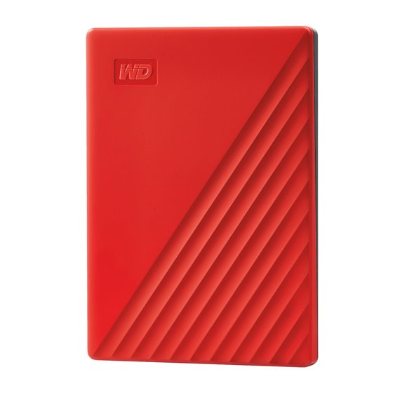 My Passport disco duro externo 4 TB 3.2 Gen 1 (3.1 Gen 1) Rojo