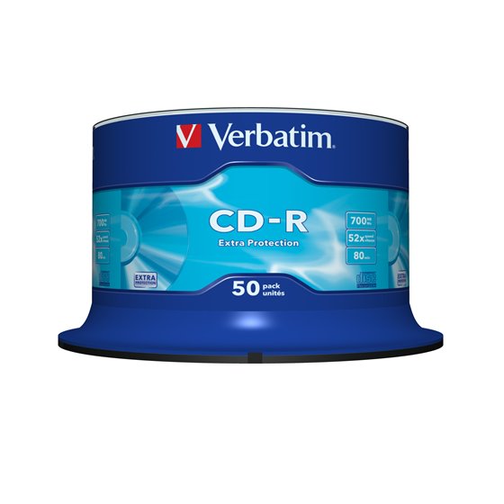 CD-R Extra Protection 700 MB 50 pieza(s)