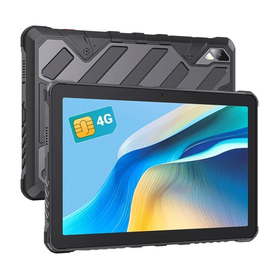 TAB KingKong 2 4G Mediatek LTE-TDD 256 GB 27,8 cm (10.9") 8 GB Wi-Fi 5 (802.11ac) Android 14 Negro