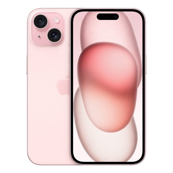 iPhone 15 15,5 cm (6.1") SIM doble iOS 17 5G USB Tipo C 128 GB Rosa