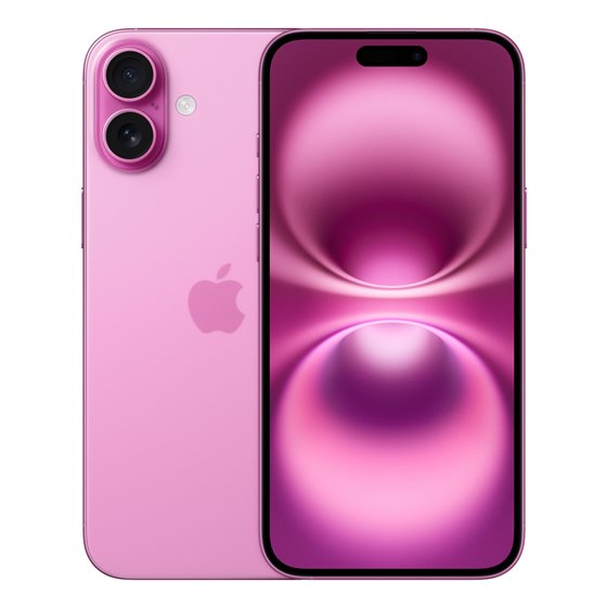 iPhone 16 Plus 17 cm (6.7") SIM doble iOS 18 5G USB Tipo C 128 GB Rosa