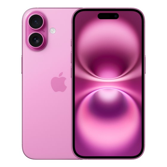 iPhone 16 15,5 cm (6.1") SIM doble iOS 18 5G USB Tipo C 128 GB Rosa