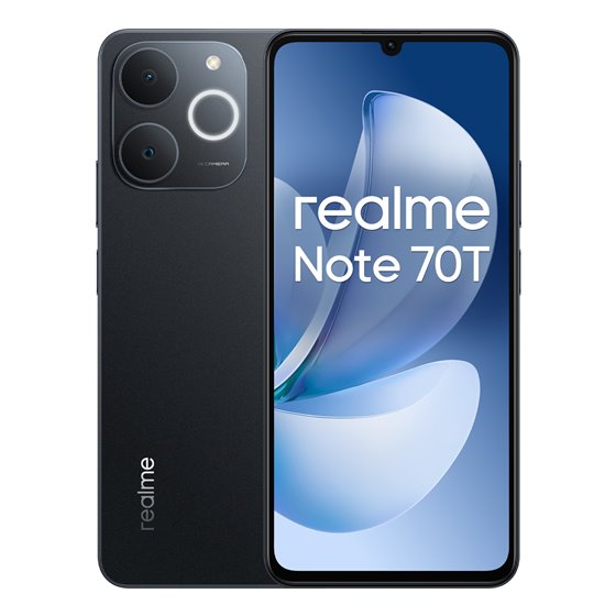 Note 70T 17,1 cm (6.74") SIM doble Android 15 4G USB Tipo C 4 GB 256 GB 6000 mAh Negro