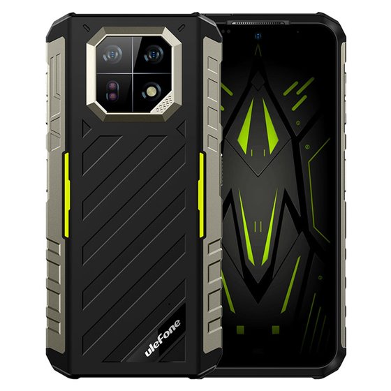 Armor 22 16,7 cm (6.58") Android 13 4G USB Tipo C 8 GB 128 GB 6600 mAh Negro, Verde