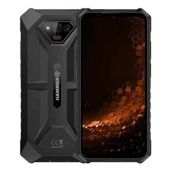 Iron V 16,5 cm (6.5") SIM doble Android 13 4G USB Tipo C 6 GB 64 GB 6320 mAh Negro