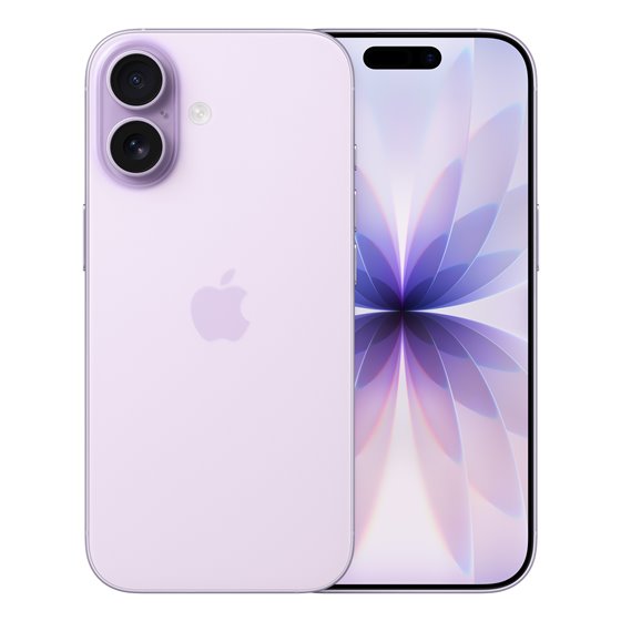 iPhone 17 16 cm (6.3") SIM doble iOS 26 5G USB Tipo C 512 GB Lavanda