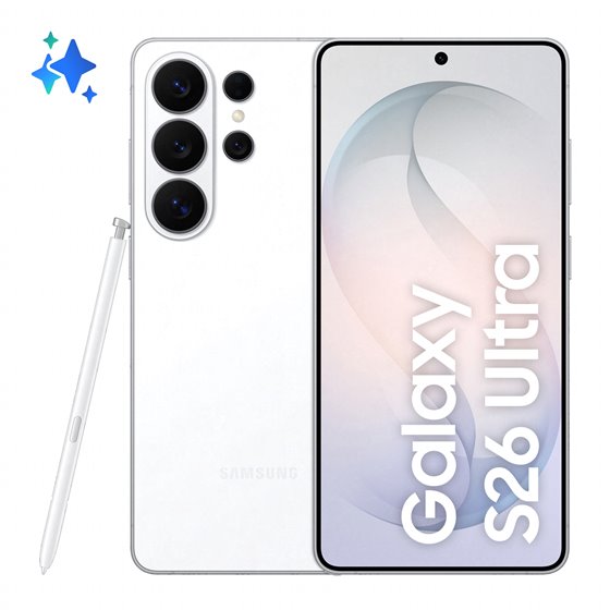 Galaxy S26 Ultra 17,5 cm (6.9") SIM doble Android 16.0 5G USB Tipo C 12 GB 256 GB 5000 mAh Blanco