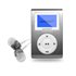 MP3 Dedalo II 8Gb micro USB Reproductor de MP3 Gris