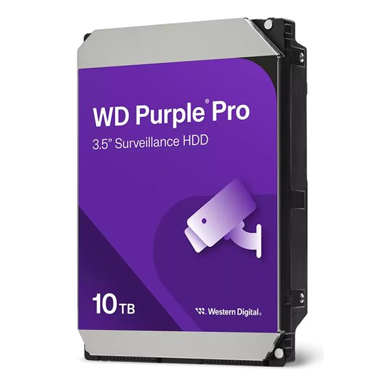 Purple Pro WD102PURP disco duro interno 10 TB 7200 RPM 512 MB 3.5" Serial ATA III
