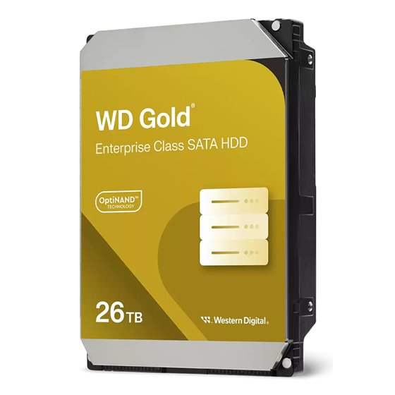 Gold WD261KRYZ disco duro interno 26 TB 7200 RPM 512 MB 3.5" Serial ATA III